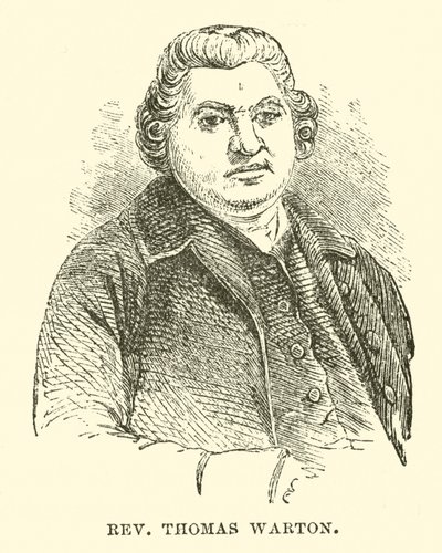 Pfarrer Thomas Warton von English School