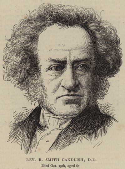 Der Ehrwürdige R. Smith Candlish, DD (Gravur) von English School