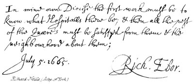 Richard Neille, Erzbischof von York von English School