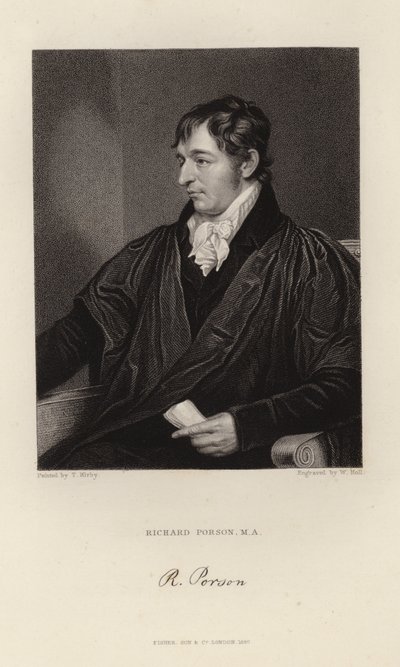 Richard Porson von English School