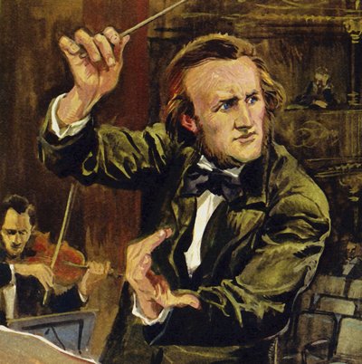 Richard Wagner wurde 1813 in Leipzig geboren von English School