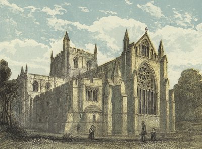 Ripon Kathedrale, Südostansicht von English School