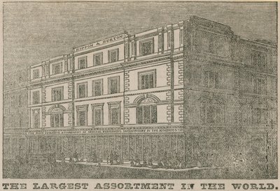 Rippon und Burtons Lagerhaus, 39 Oxford Street von English School