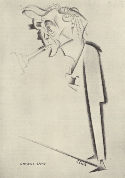Robert Lynd, irischer Schriftsteller und Nationalist von English School