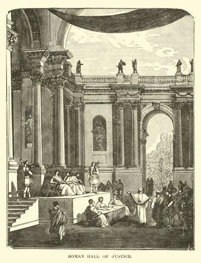 Römische Gerichtshalle von English School