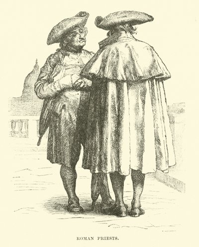 Römische Priester von English School