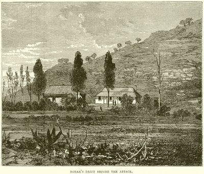 Rorkes Drift vor dem Angriff von English School