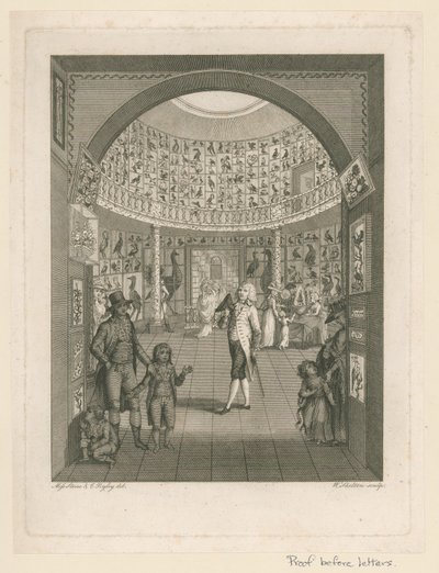 Rotunde im Leverian Museum von English School