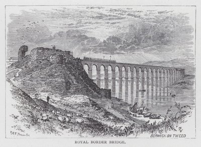 Royal Border Bridge von English School