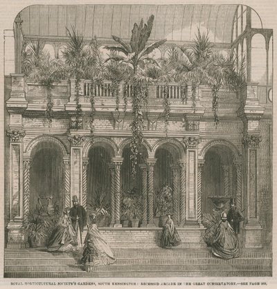 Gärten der Königlichen Gartenbaugesellschaft, South Kensington von English School