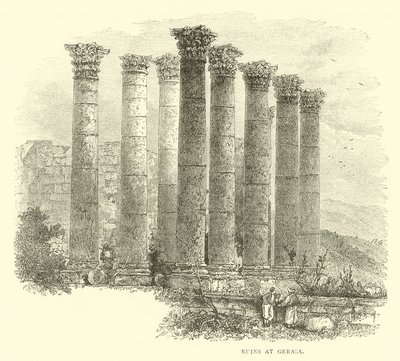 Ruinen von Gerasa von English School