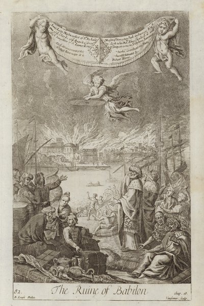 Ruinen von Babylon von English School