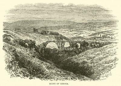 Ruinen von Gerasa von English School