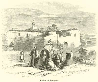 Ruinen von Samaria von English School