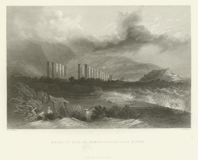 Ruinen von Soli oder Pompeiopolis, Kleinasien, 1837 von English School