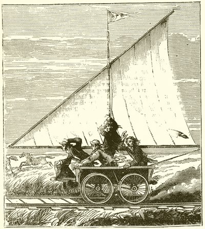 Segelwagen von English School