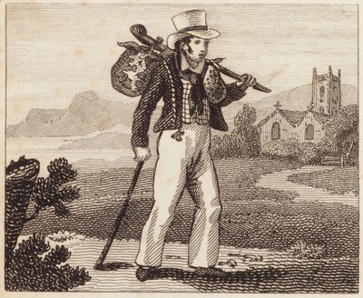 Matrose auf der Heimreise (Gravur) von English School