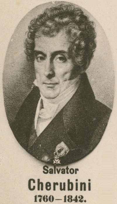 Salvator Cherubini (Gravur) von English School