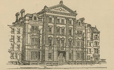 Samaritan Free Hospital für Frauen und Kinder, Lower Seymour Street, Portman Street, London von English School