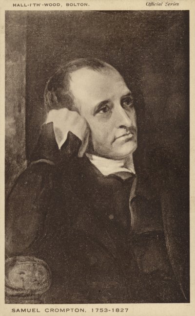 Samuel Crompton, englischer Erfinder der Spinnmaschine von English School