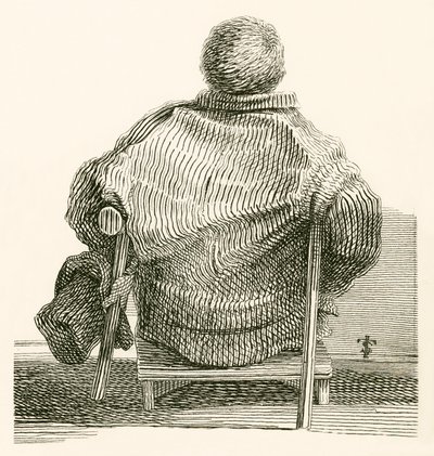 Samuel Horsey, ein Londoner Bettler seit mehr als einunddreißig Jahren von English School