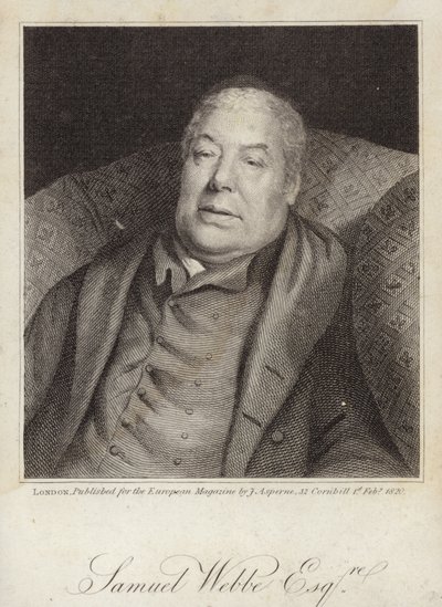 Samuel Webbe, englischer Komponist von English School