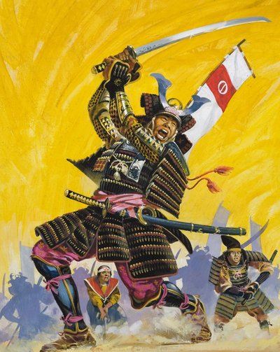 Samurai-Krieger von English School