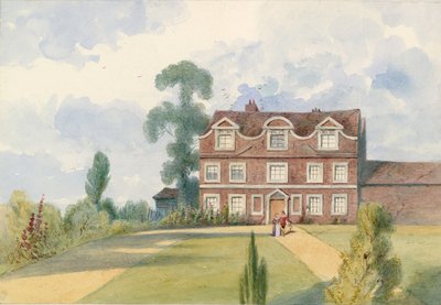 Sandford Manor House, Fulham, London, ehemals der Wohnsitz von Nell Gwynne von English School