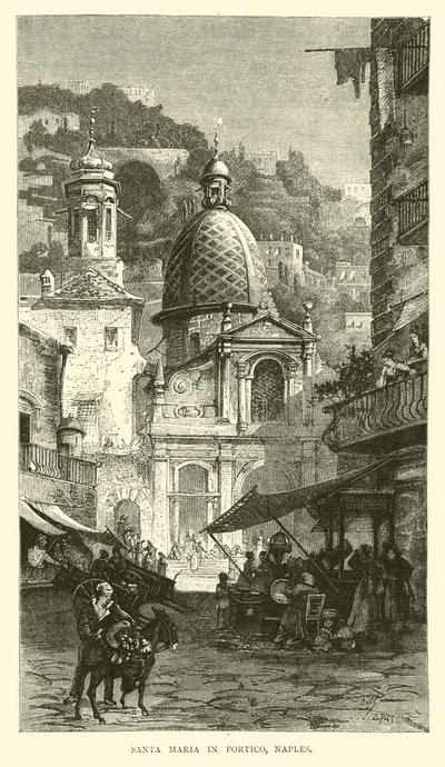 Santa Maria in Portico, Neapel von English School