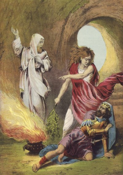 Saul und die Hexe von Endor von English School