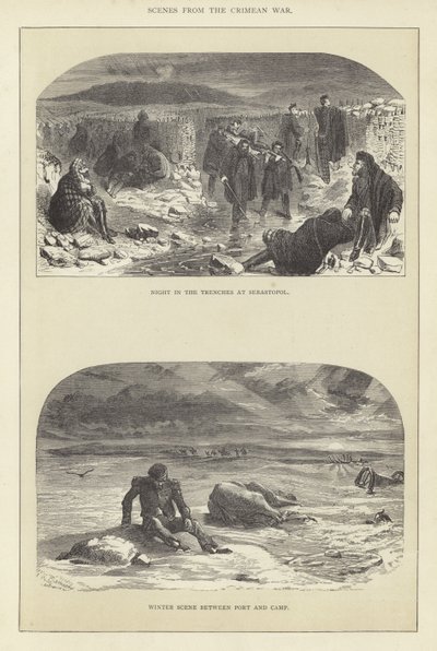 Szenen aus dem Krimkrieg von English School