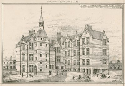 School Board für London, Great Hunter Street Schools, Old Kent Road von English School