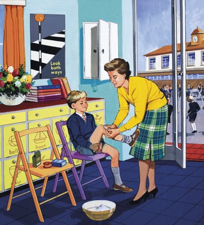 Schulkrankenschwester von English School