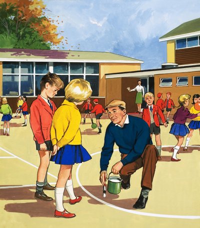 Hausmeister und Allrounder von English School