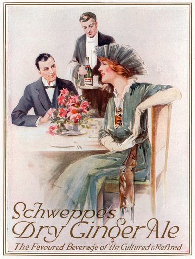 Schweppes Dry Ginger Ale von English School