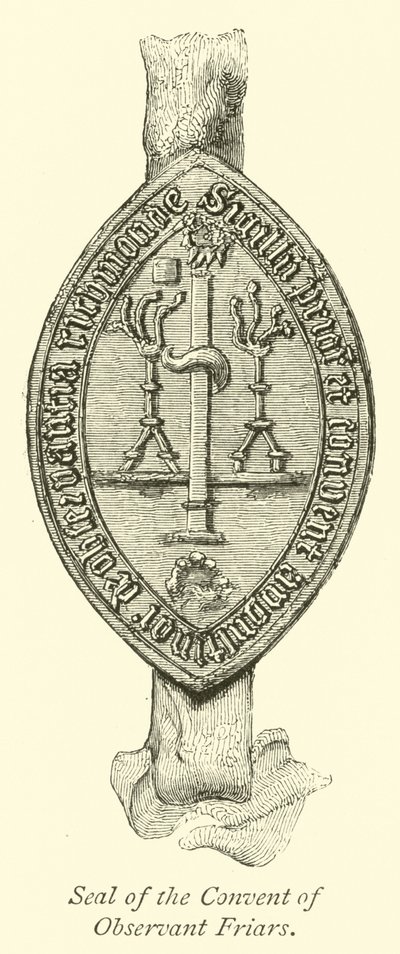 Siegel des Klosters der Observanten von English School