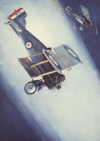 Scheinwerferübung in der Royal Air Force von English School