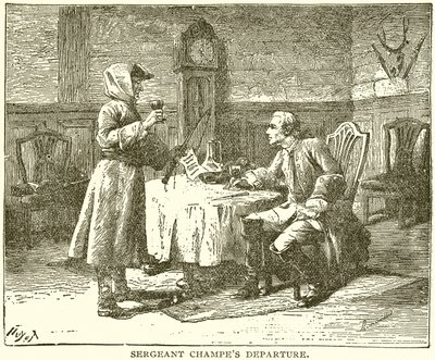 Sergeant Champes Abreise von English School