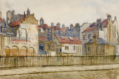 Shaftesbury Avenue, zwischen Nassau Street (jetzt Gerrard Place) und Dean Street von English School