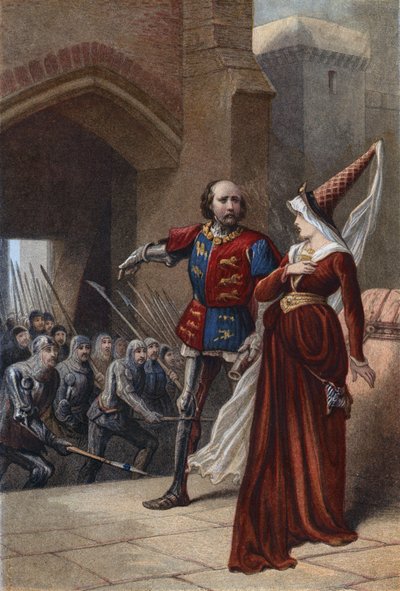 Shakespeare, König Heinrich IV, Teil I, Akt II, Szene 3 von English School