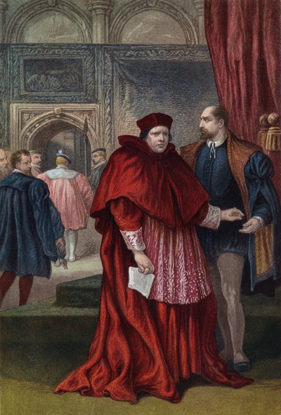 Shakespeare, König Heinrich der Achte, Akt III, Szene 2 von English School