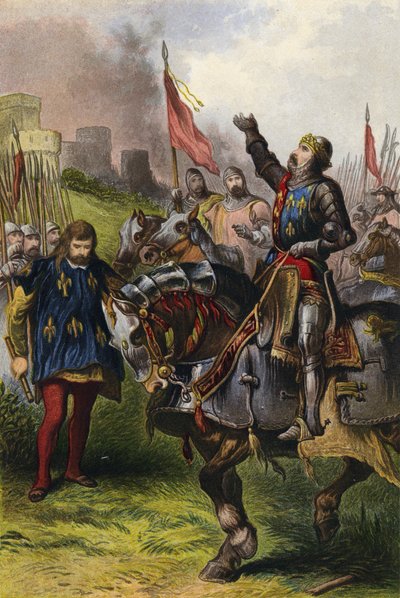 Shakespeare, König Heinrich der Fünfte, Akt IV, Szene 7 von English School