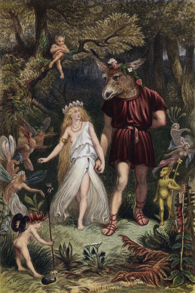 Shakespeare, Ein Sommernachtstraum, Akt IV, Szene 1 von English School
