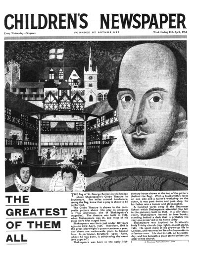 Shakespeare: Der Größte von allen, Titelseite der 