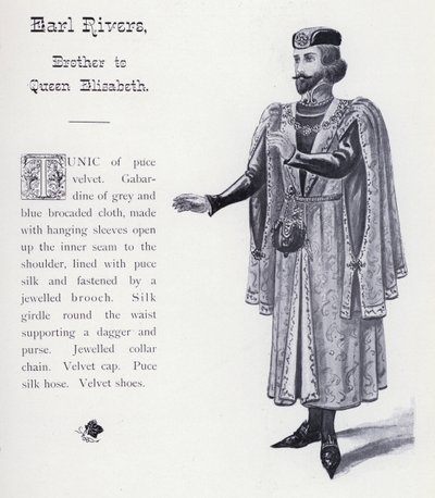 Shakespeares König Richard III: Earl Rivers, Bruder von Königin Elizabeth von English School