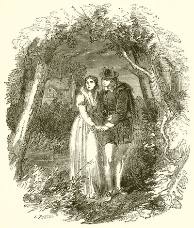 Shakespeare mit seiner zukünftigen Frau von English School