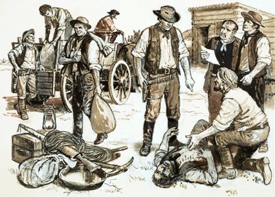 Sheriff Henry Plummer war verantwortlich für Raub und Gewalt von English School