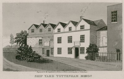 Schiffswerft, Tottenham, London von English School