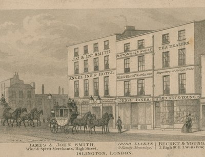 Geschäfte in Islington, London von English School