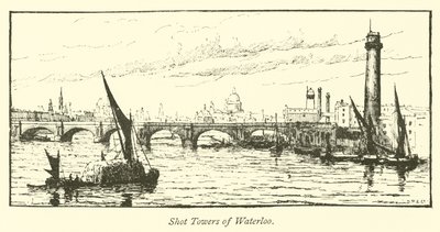 Schrot-Türme von Waterloo von English School
